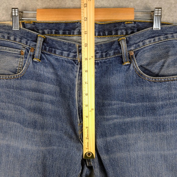 Polo Ralph Lauren Jeans Authentic‎ Dungarees Denim Pants Relaxed Fit 38x30 - Picture 8 of 8